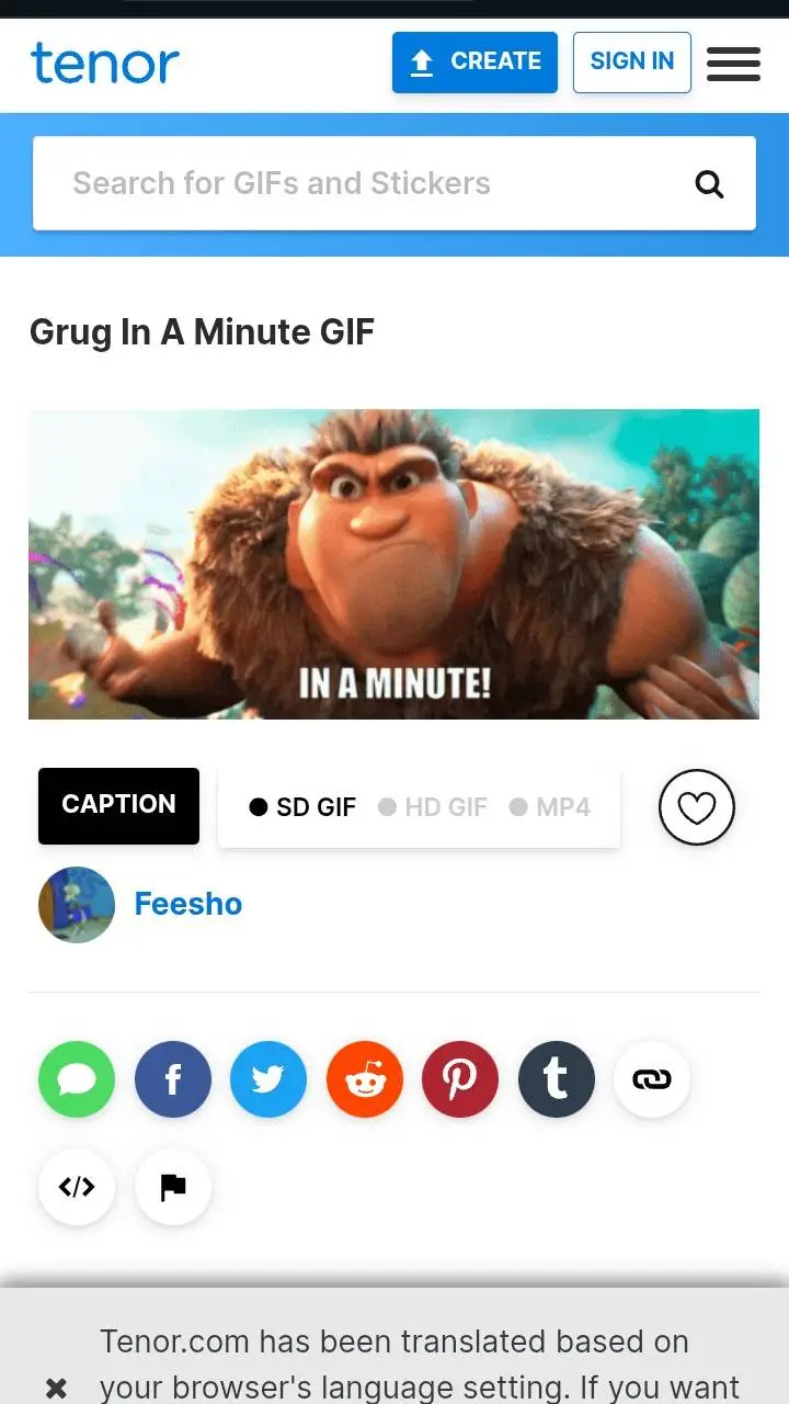 ai character: grug(alone) background