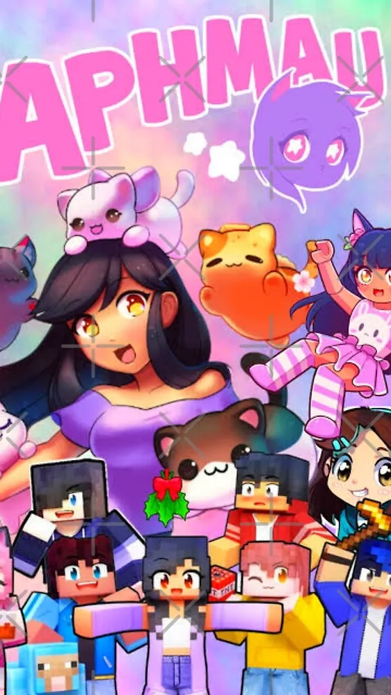 ai character: Aphmau and friends background
