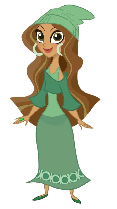 ai character: Jessica Cruz ￼ background