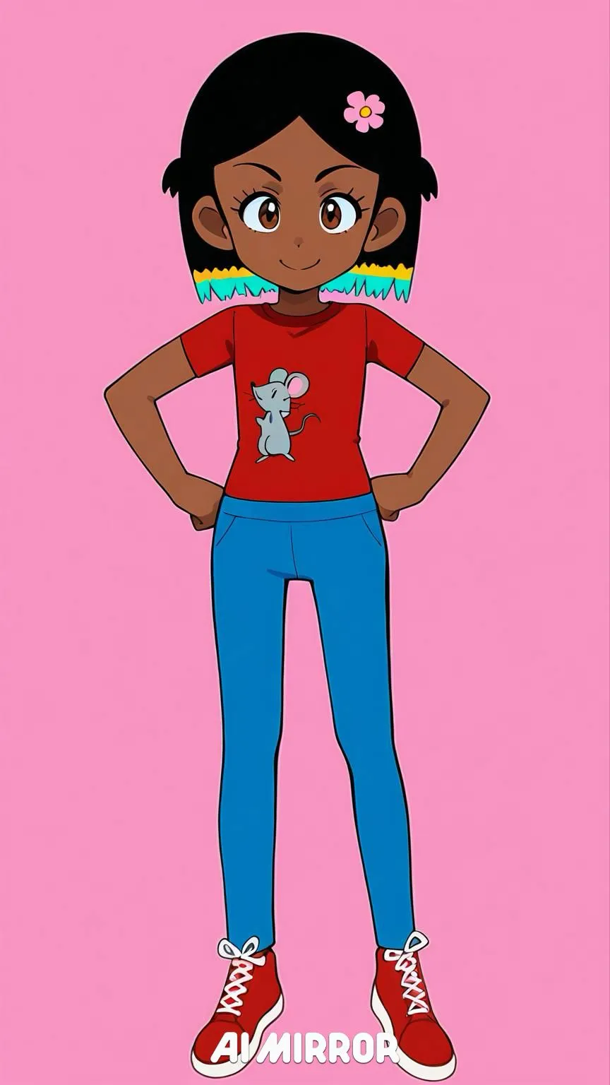 ai character: Tina Washington  background