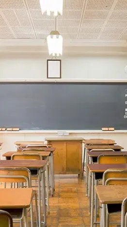 ai character: First school day background