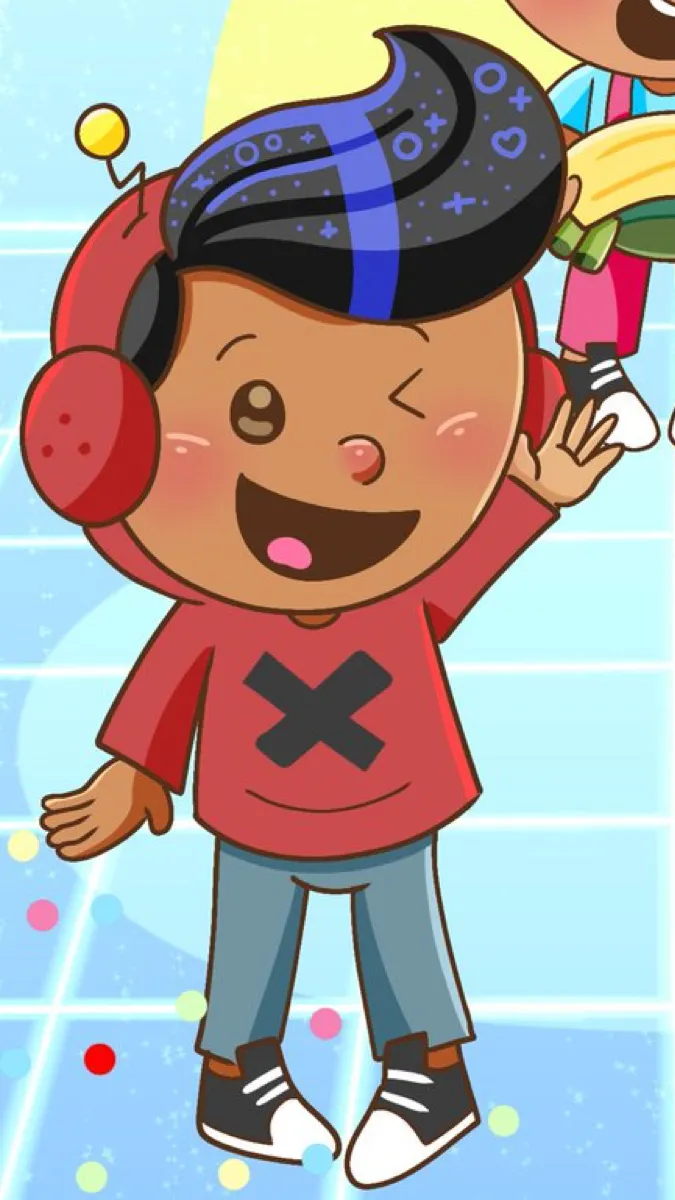 ai character: Xavier Riddle ￼ background