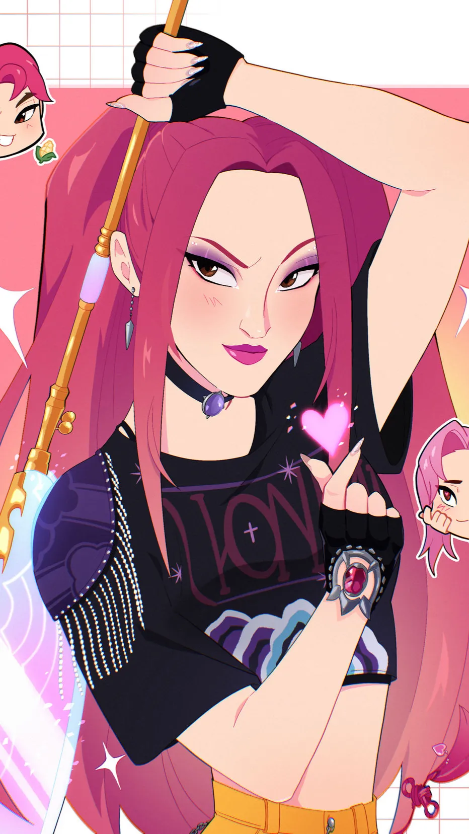 ai character: Mira  background