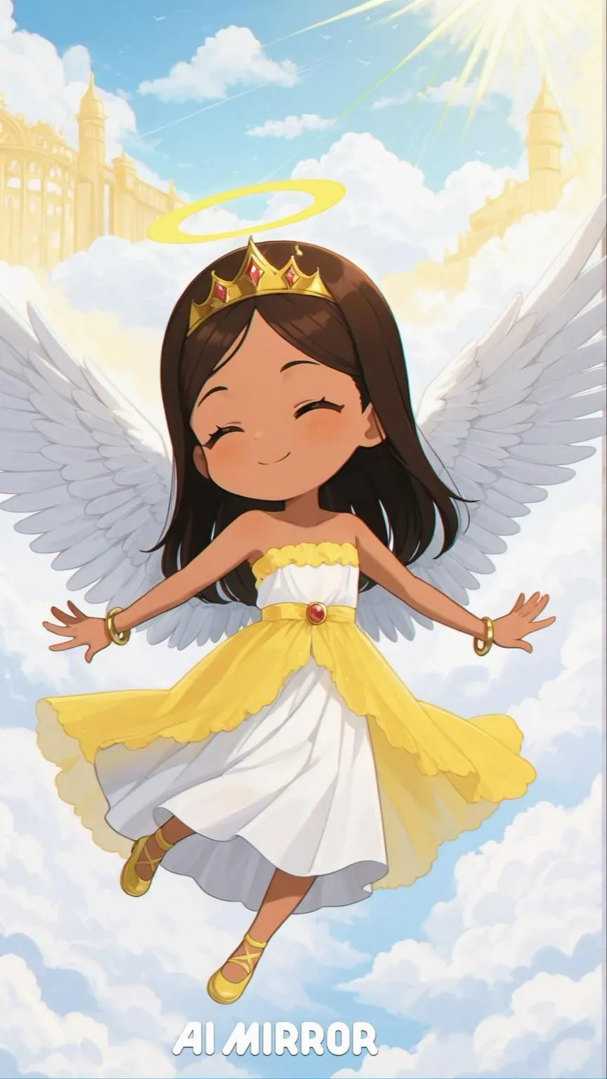 ai character: Princess Madison  background