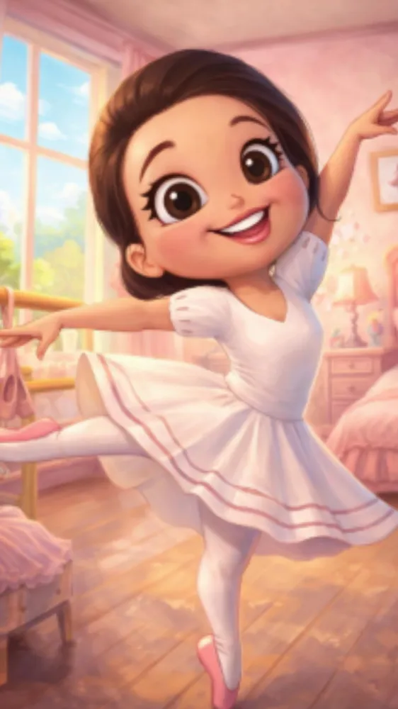 ai character: Anna Pavlova  background