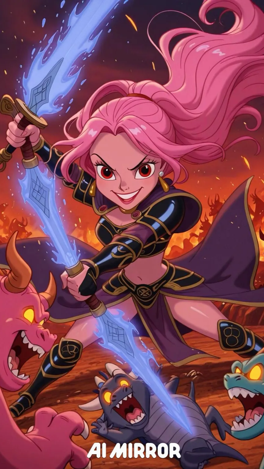 ai character: Princess Rachel￼ background