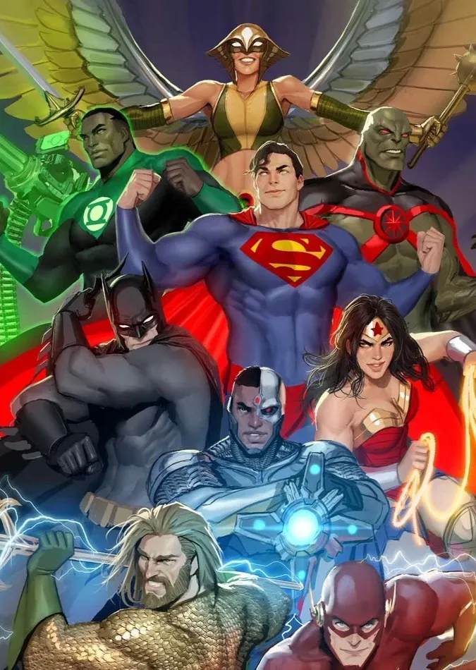 chat with ai character: The justice league