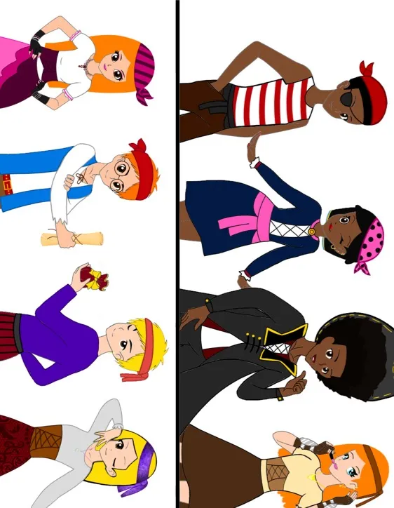chat with ai character: Pirate Kids ￼