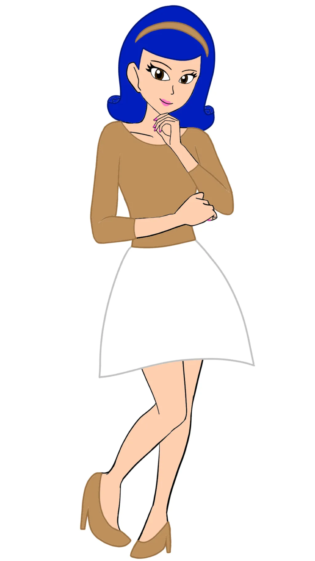 ai character: Principal Luna ￼ background