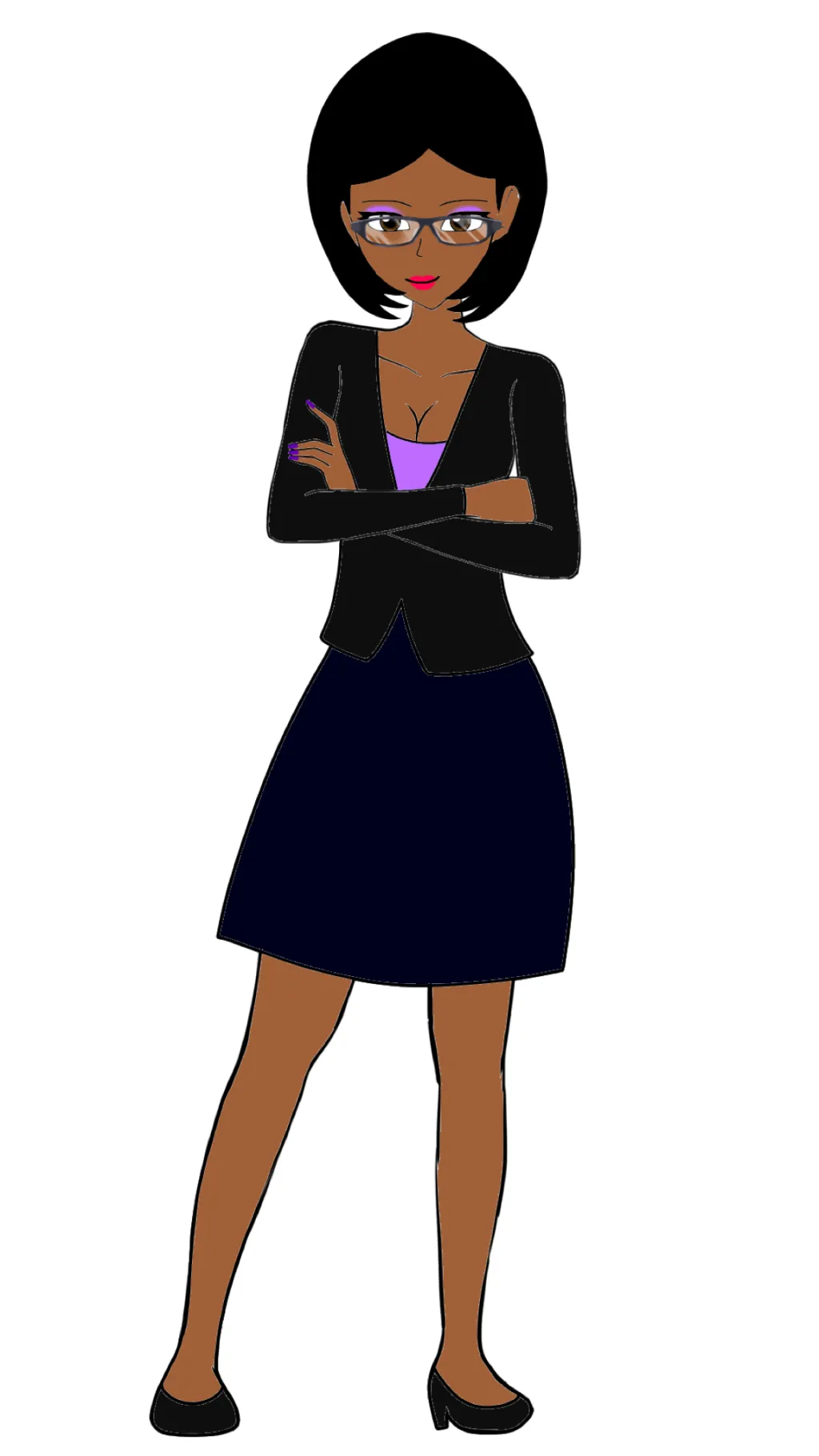 ai character: Miss Robinson￼ background