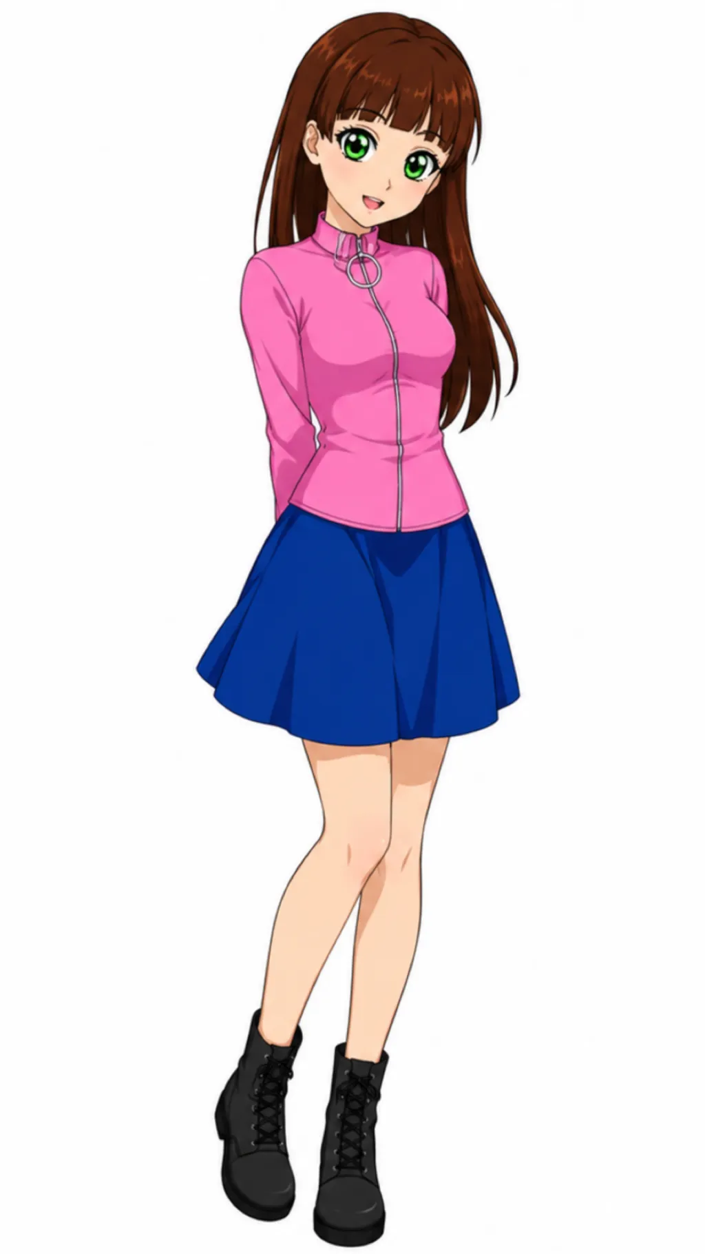 ai character: Amy Parker  background