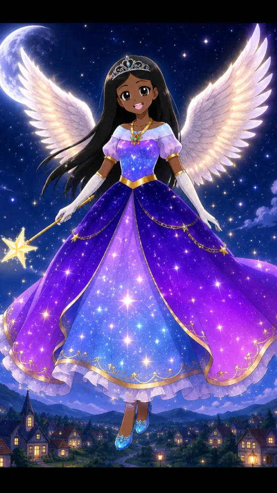 ai character: The Star Princess background