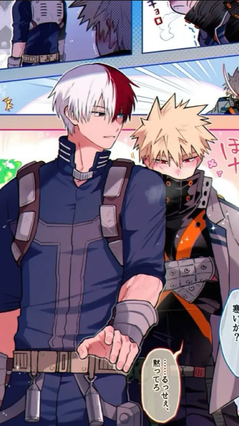 ai character: •TodoBaku• background