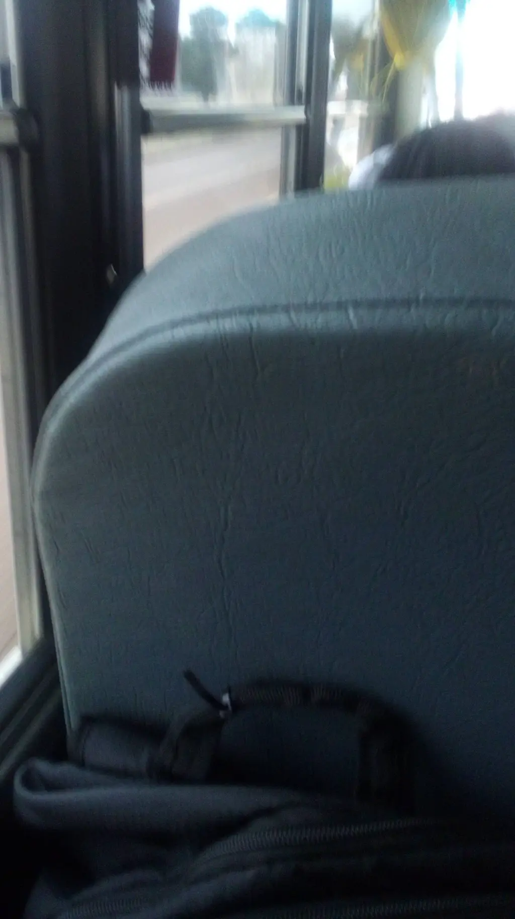 ai character: bus ride home background