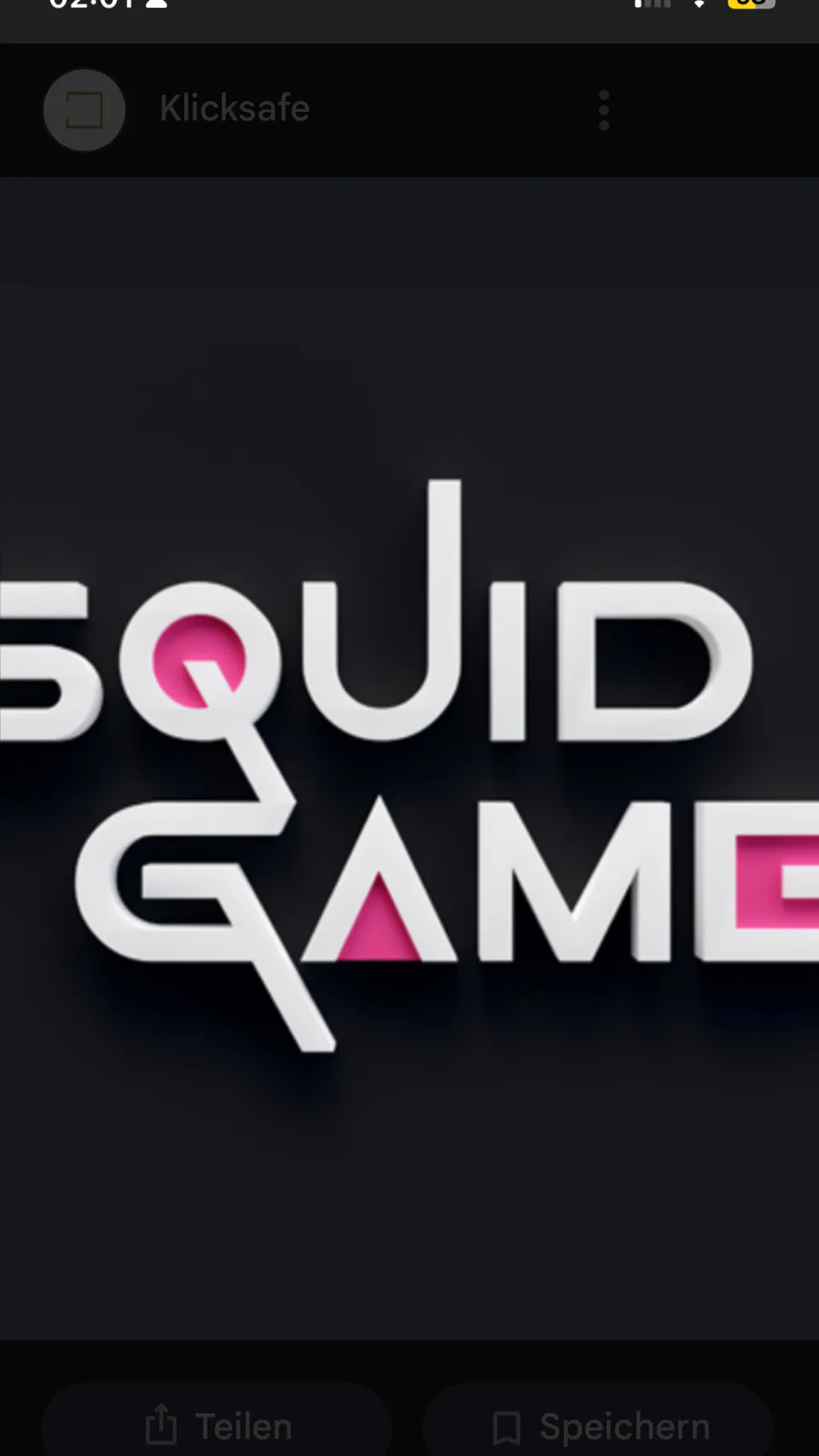 ai character: Squid Game background