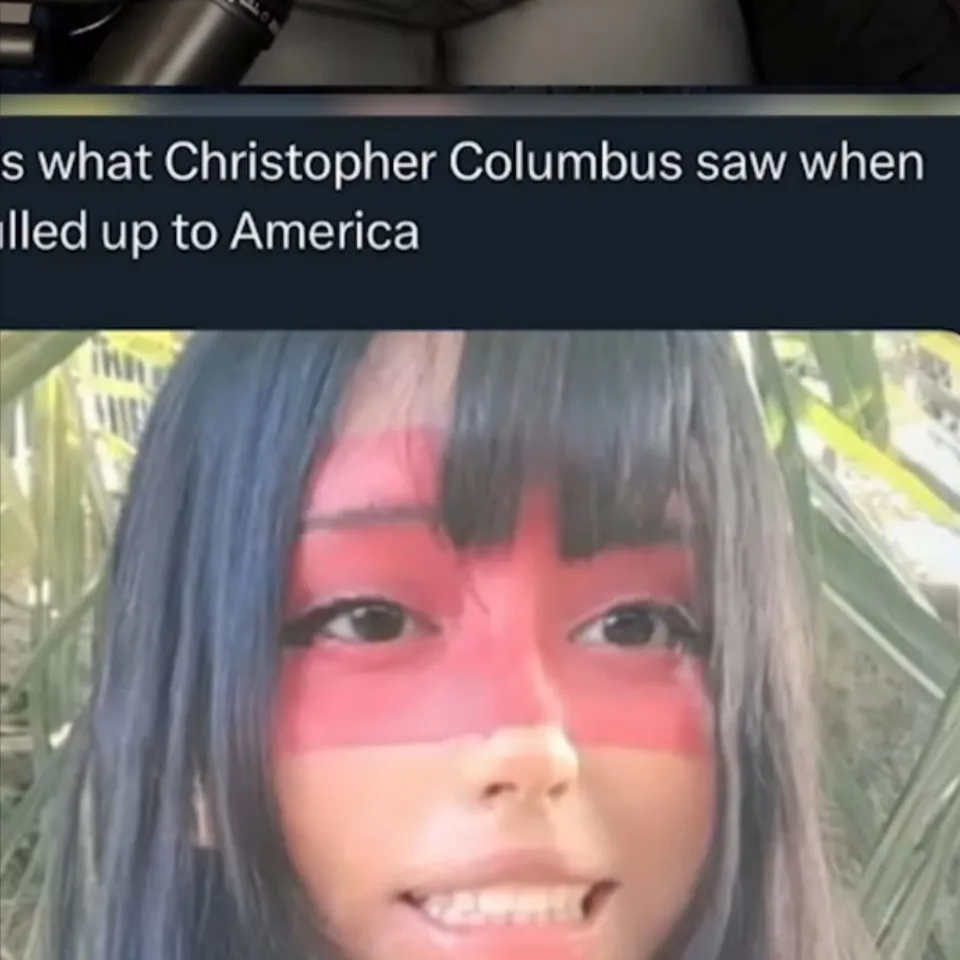 chat with ai character: Indianerin