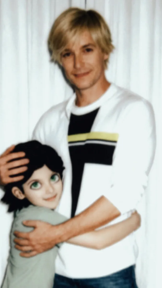 ai character: Adrien agreste  background