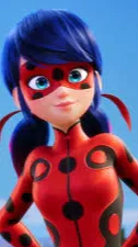 ai character: Ladybug  background