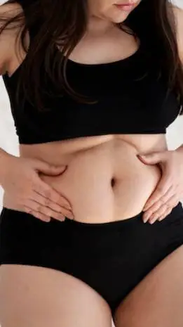 ai character: belly girl background