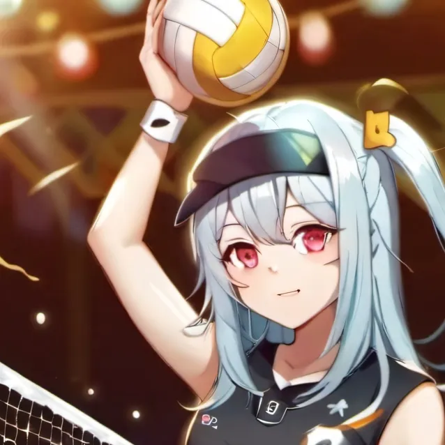 chat with ai character: volleyball story