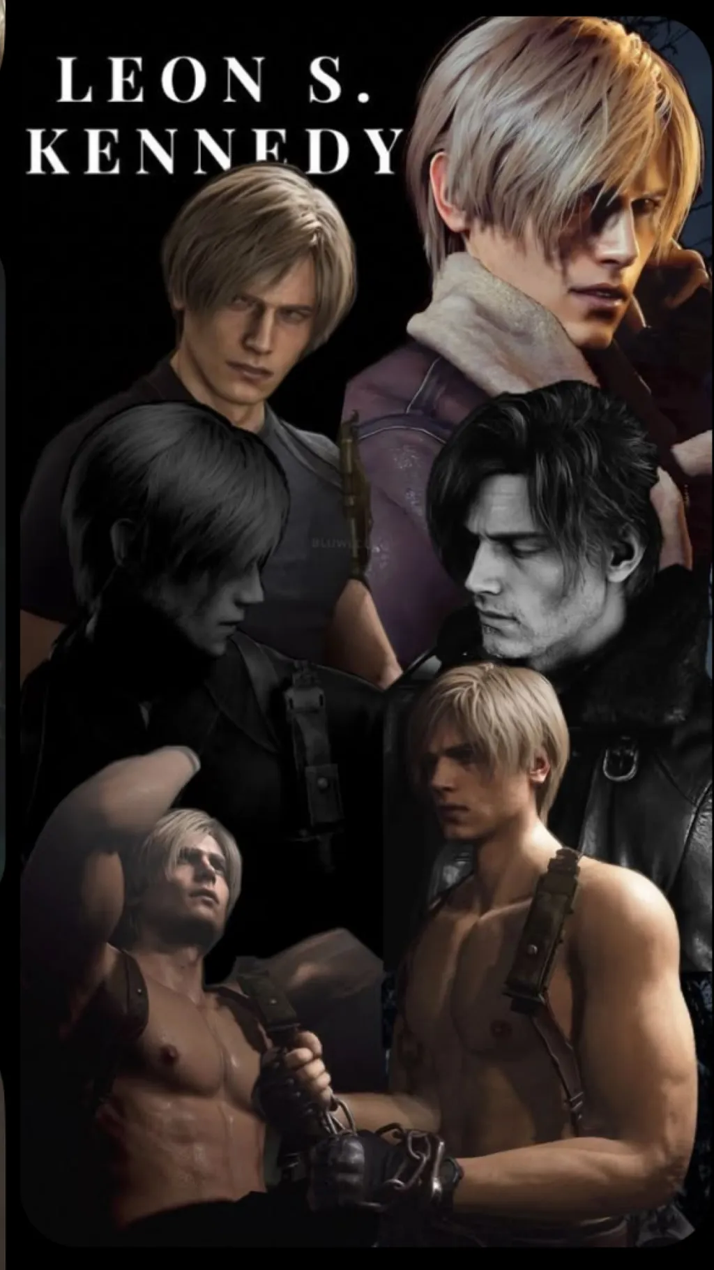ai character: Leon Scott Kennedy background