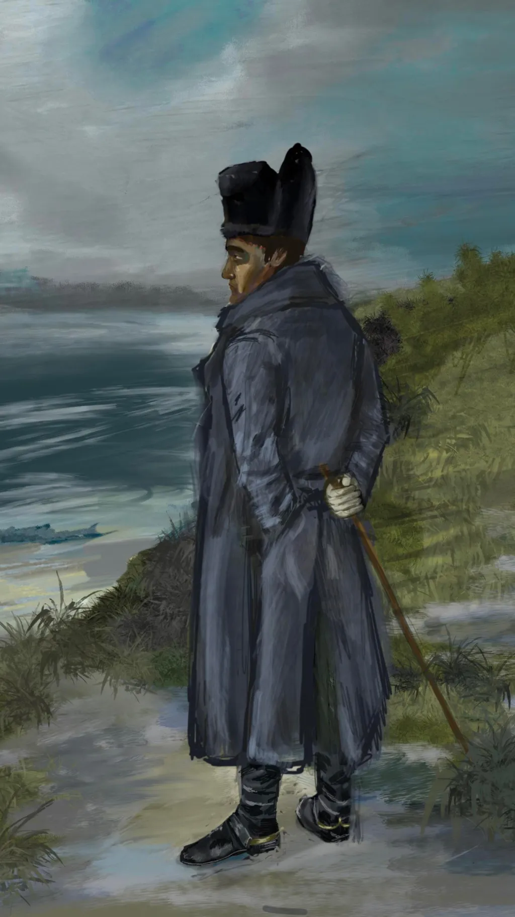 ai character: Napoleon  background