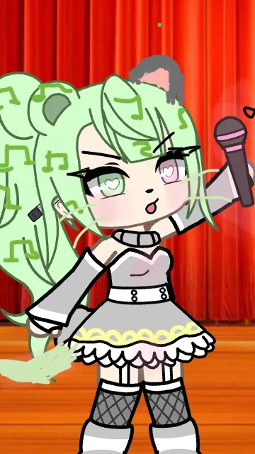 ai character: 🐁🎤PopStar🎤🐁 background