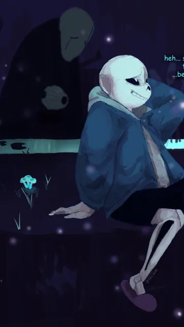ai character: Sans Sad🥺 background