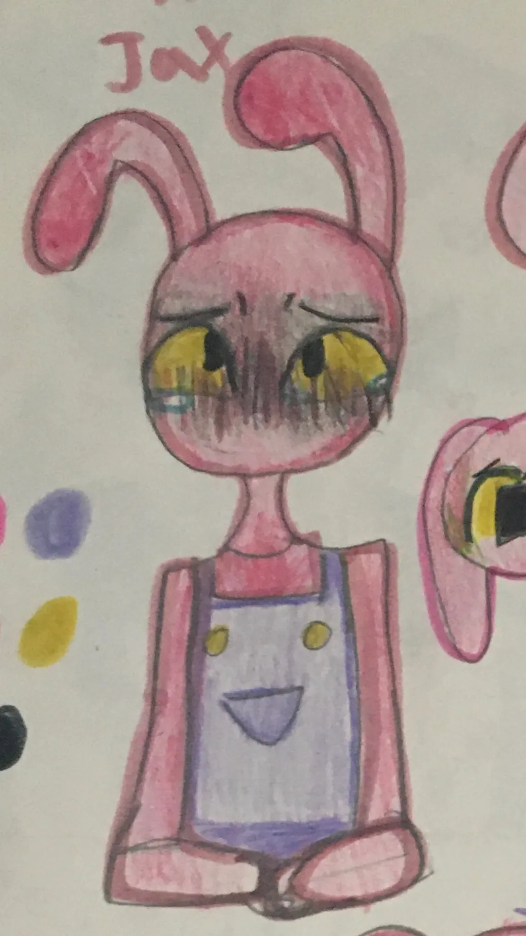 ai character: Evil circus 🎪  background