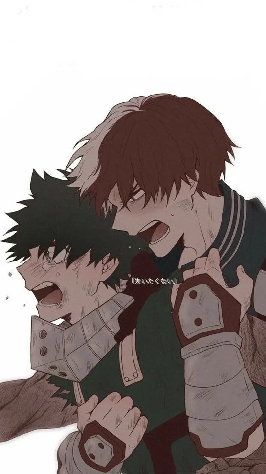 ai character: Tododeku🥦🔥❄️ background