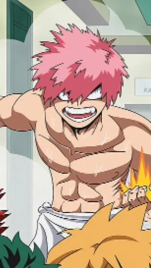 ai character: Mha A long april background