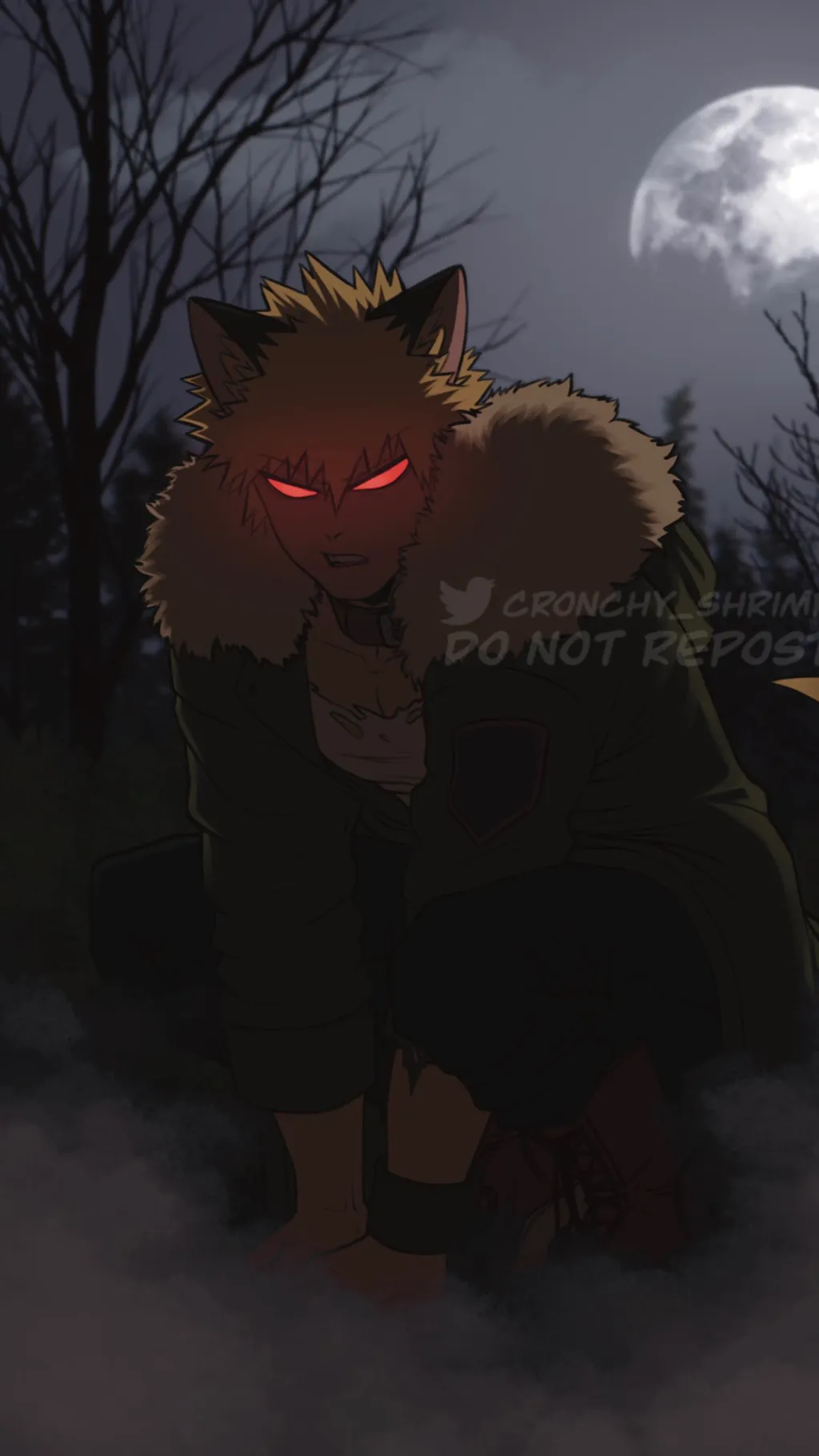 ai character: 💥WolfBaku💥🐺 background