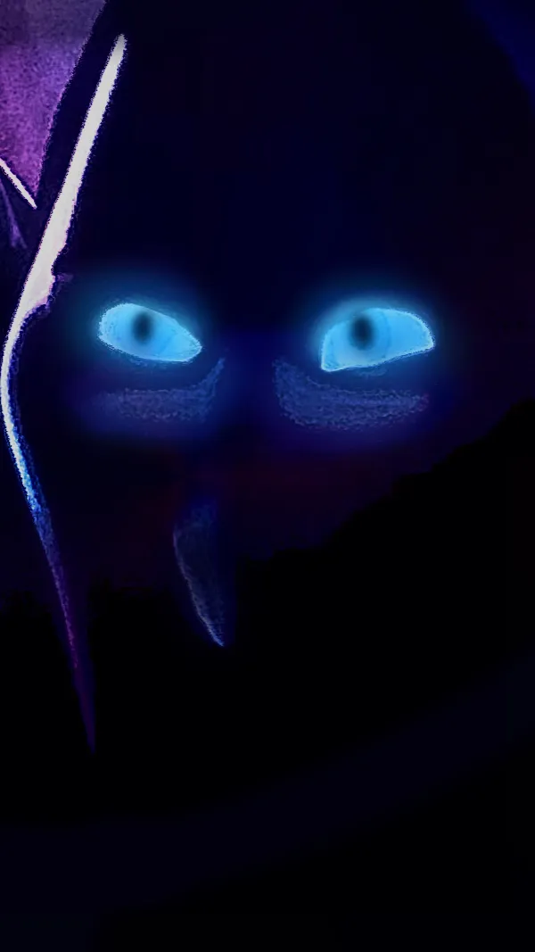 ai character: Dracula🖤💙 background