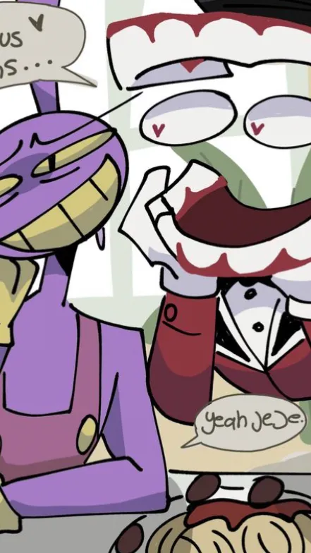 ai character: Jax x Caine background