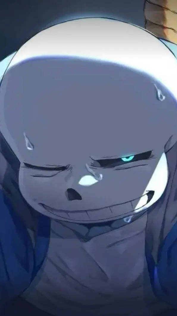 ai character: Sans💙 background