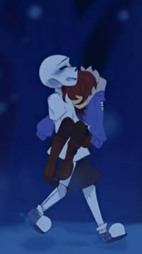ai character: Sans Father au💙 background