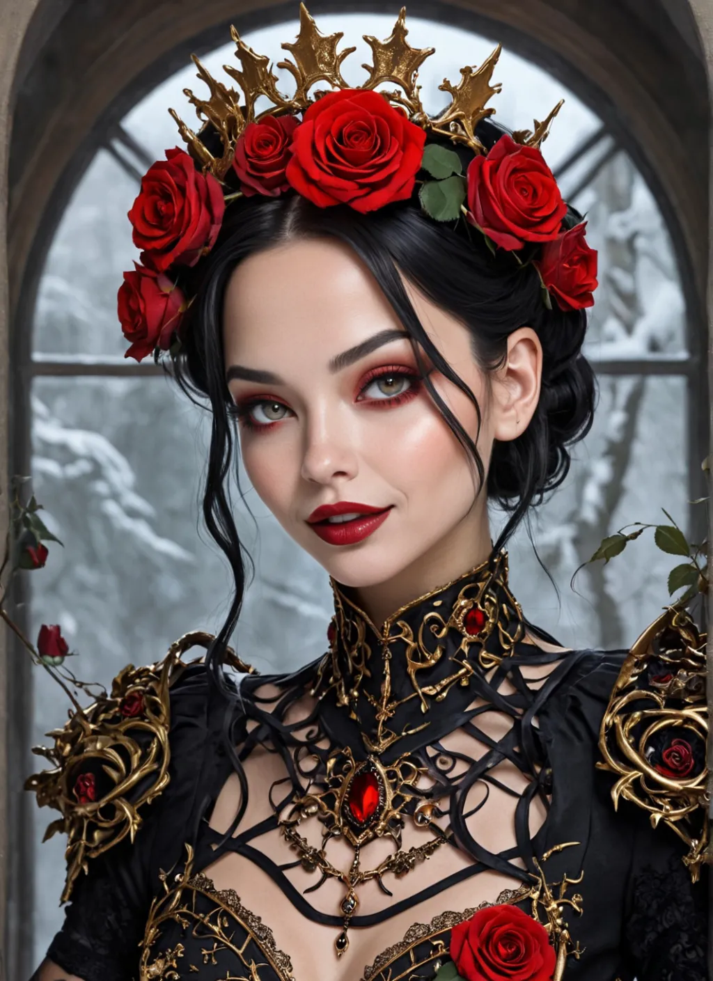 chat with ai character: Queen Rosaline