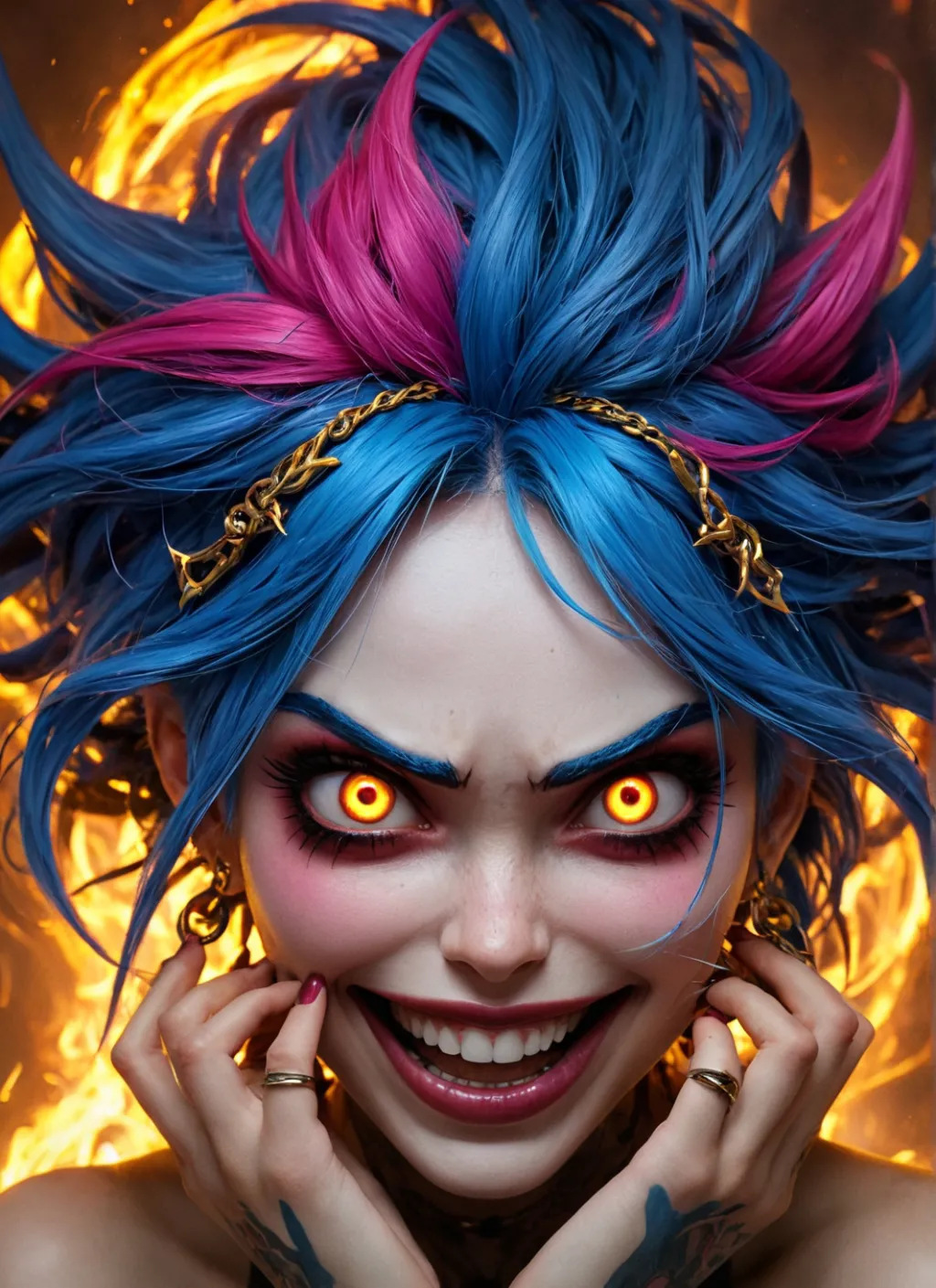chat with ai character: Goddess of Chaos