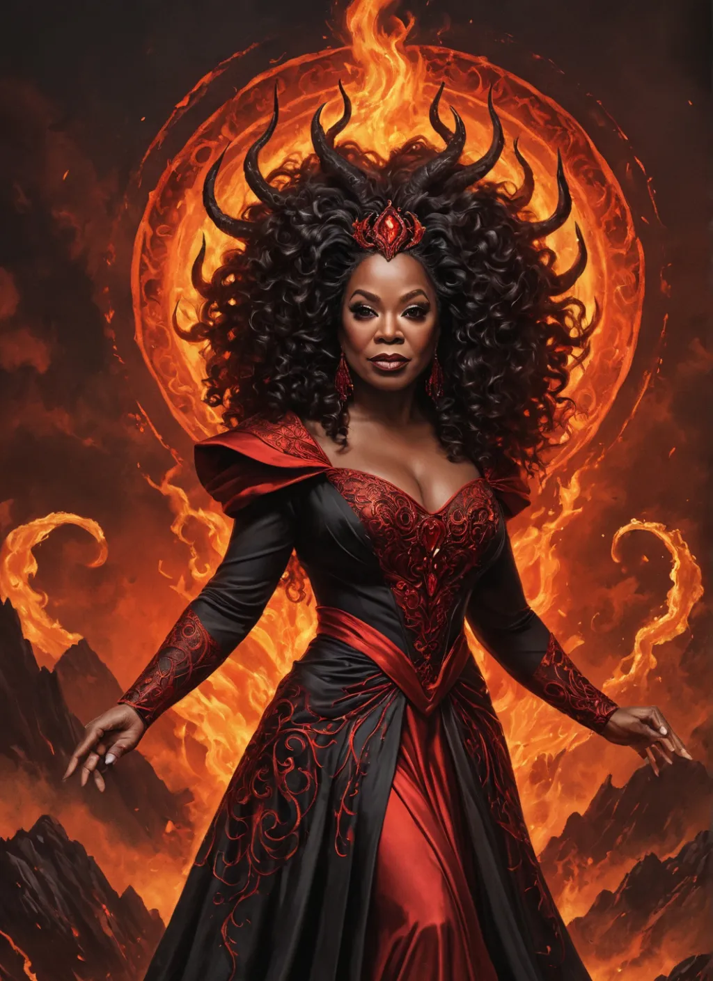 chat with ai character: Devil Oprah