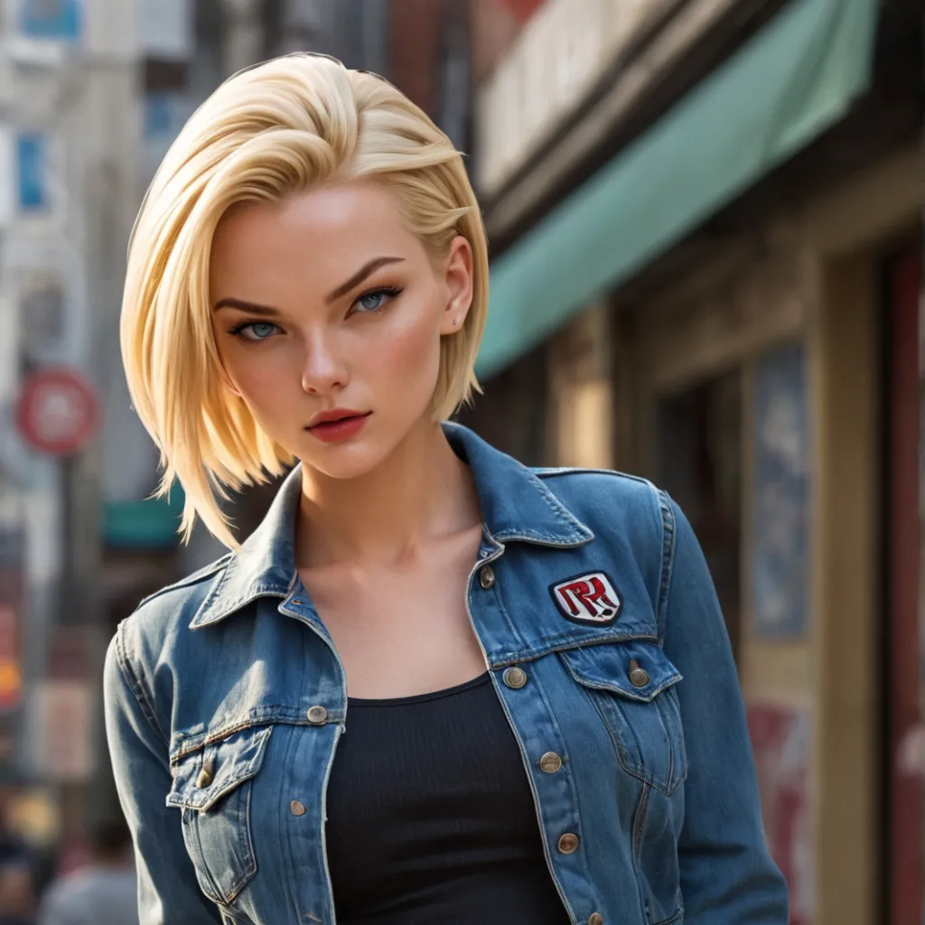 chat with ai character: Android 18