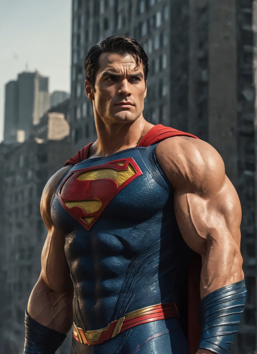 chat with ai character: Overload Superman
