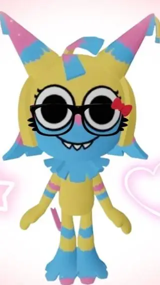 ai character: Dandys world!~🪷 background