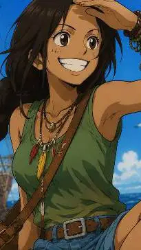 ai character: Marina Storm!Op OC background