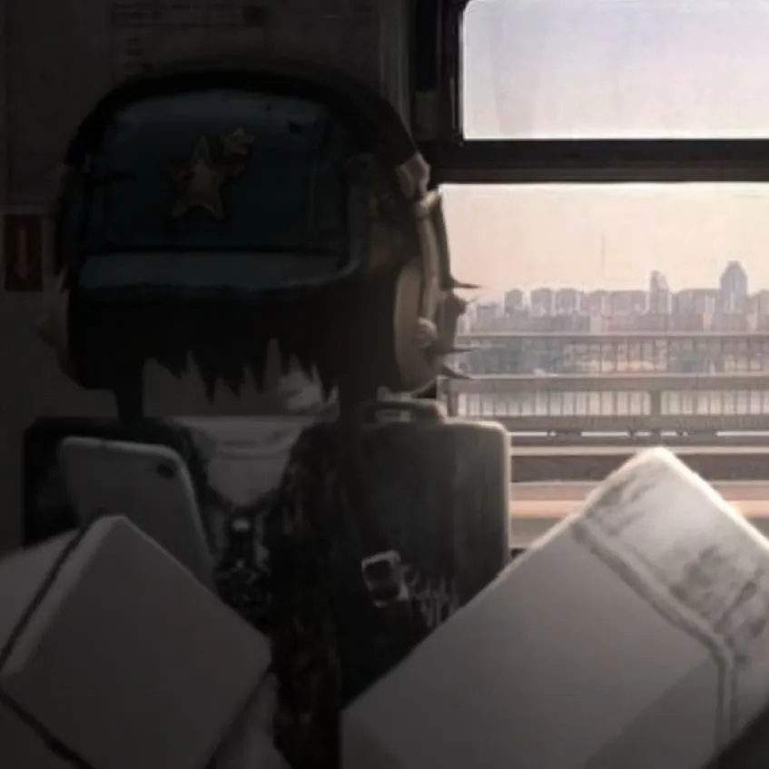 chat with ai character: A Train Ride