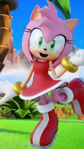 ai character: Amy Rose background