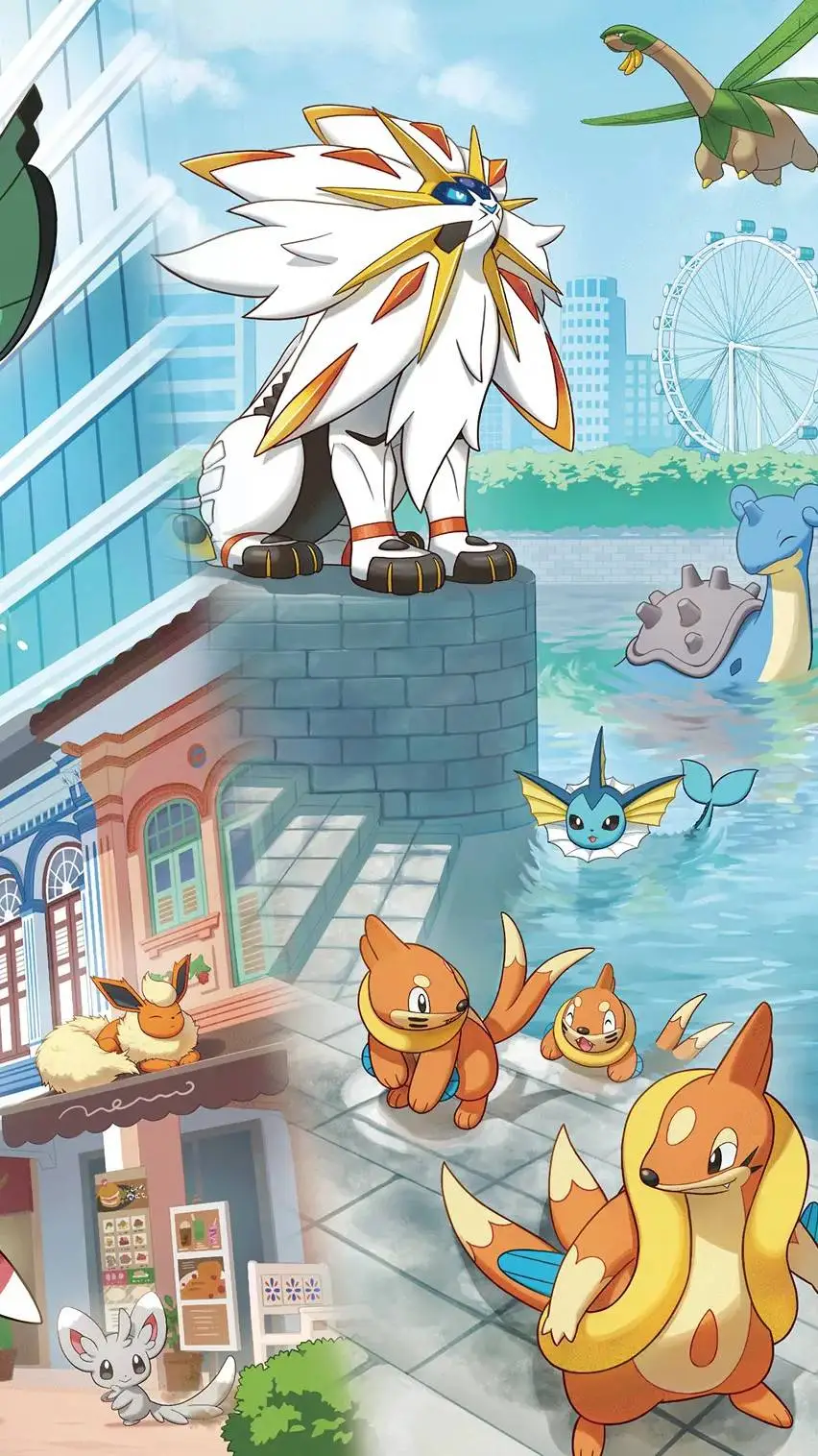 ai character: pokemon world  background