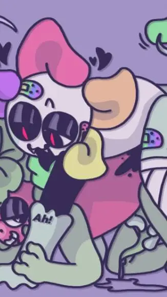ai character: sprou x dandy background