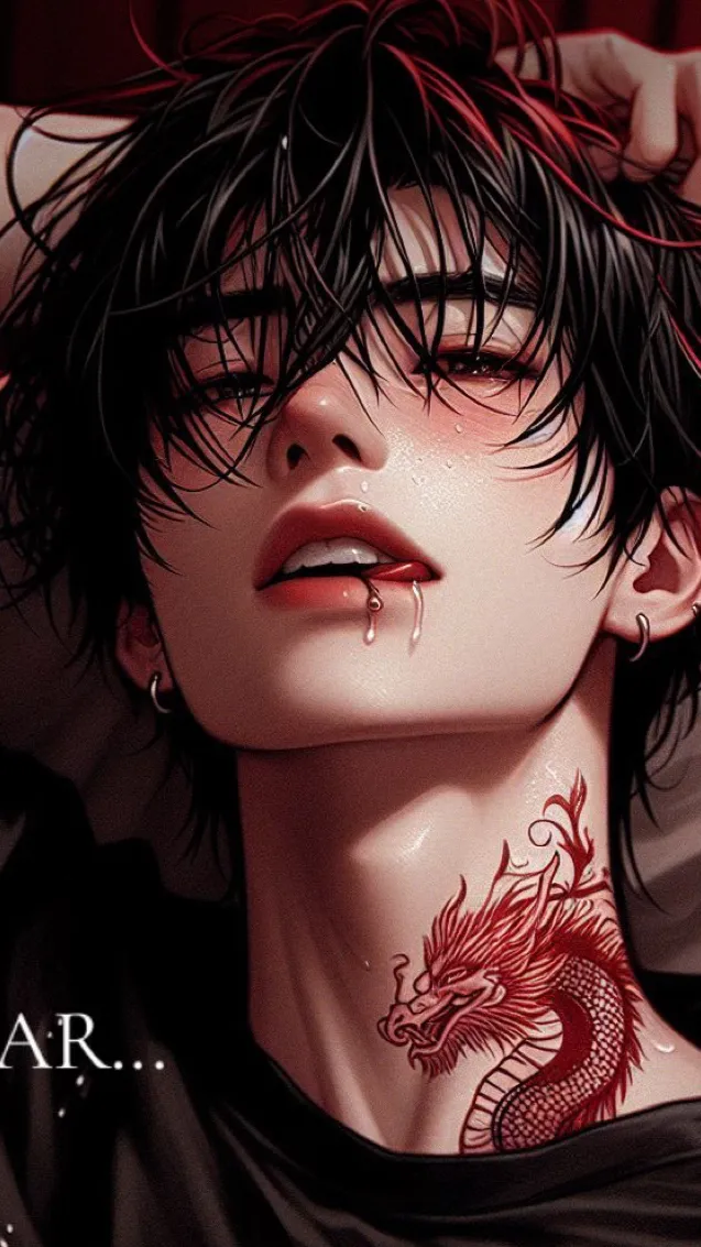 ai character: H u s s a i n🖤 background