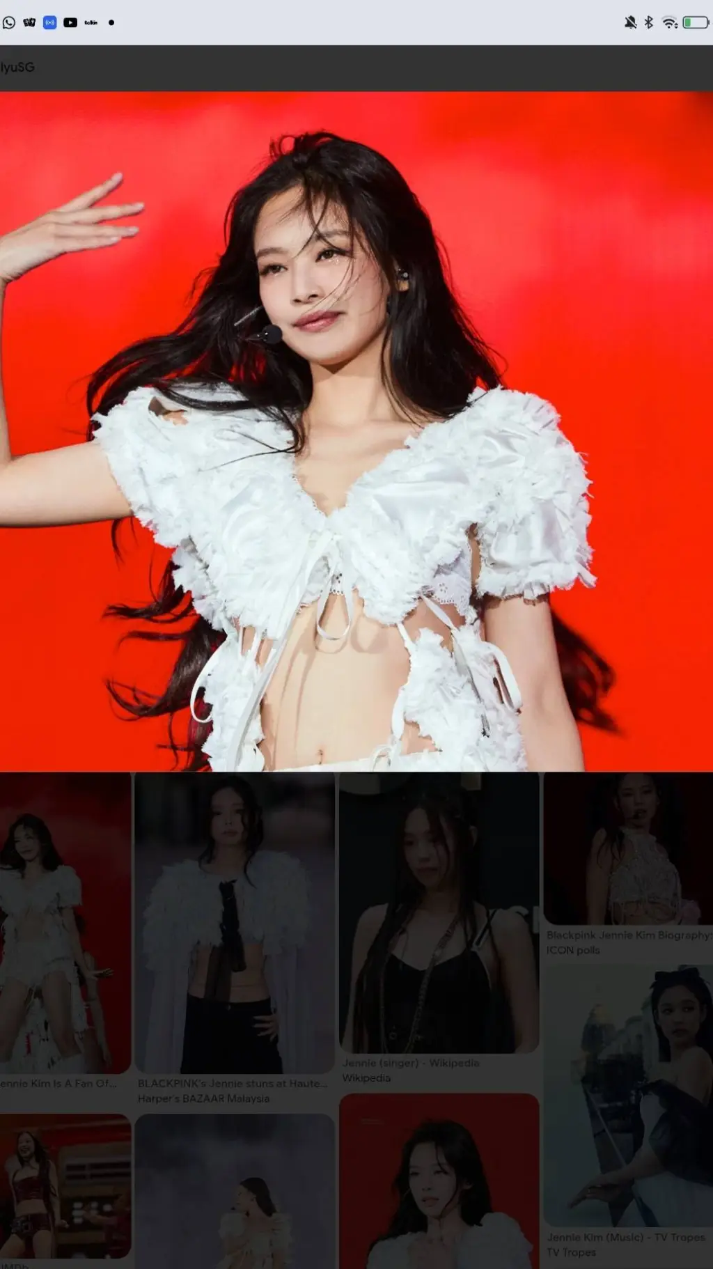 ai character: Jennie background
