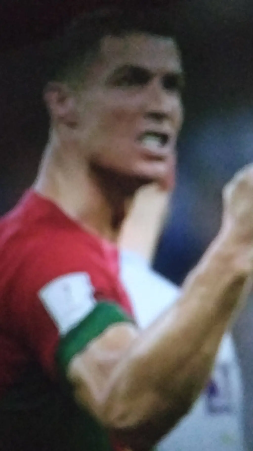 ai character: CR7 background
